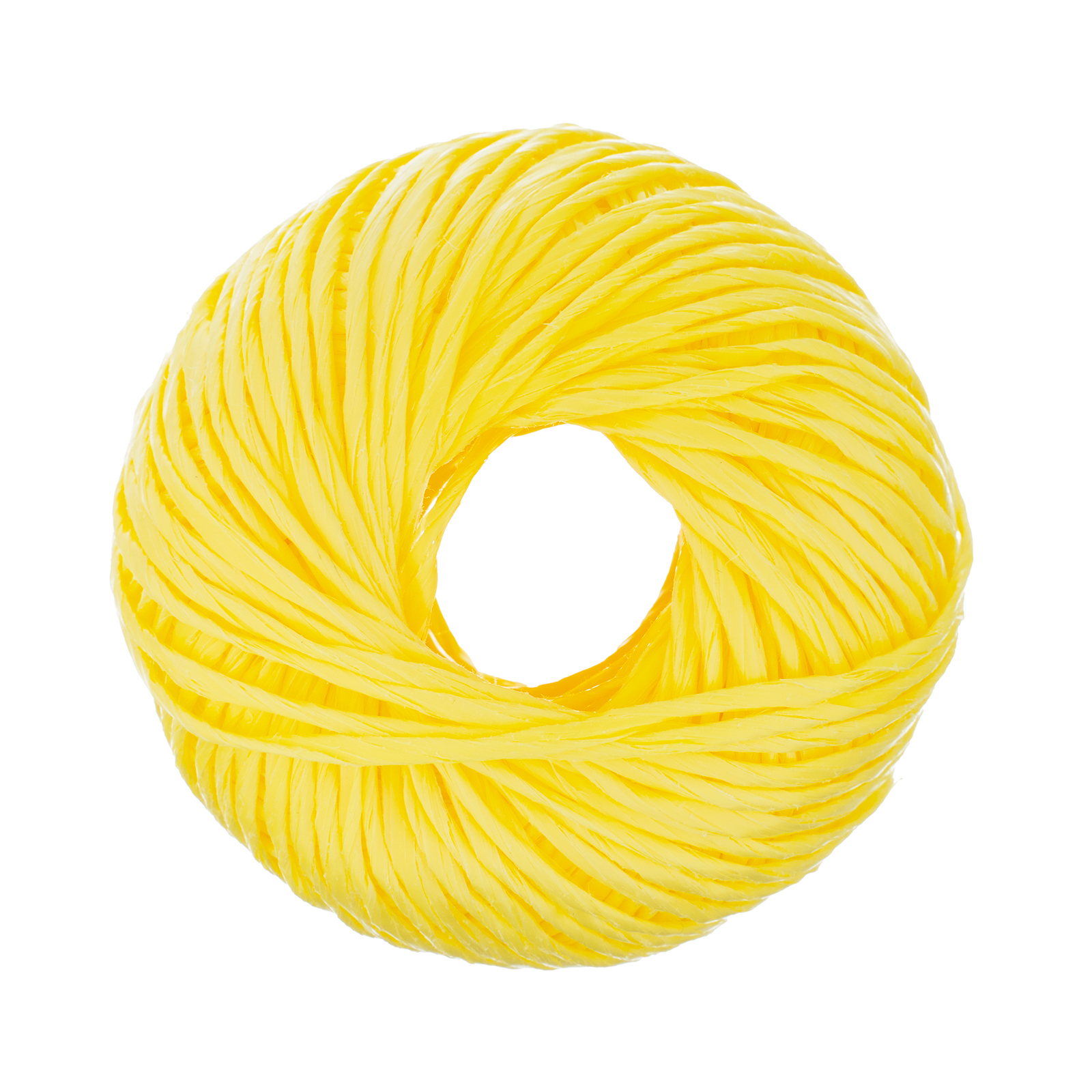 Шпагат полипропиленовый желтый, 1.7 мм, L 110 м, Сибртех (93978)