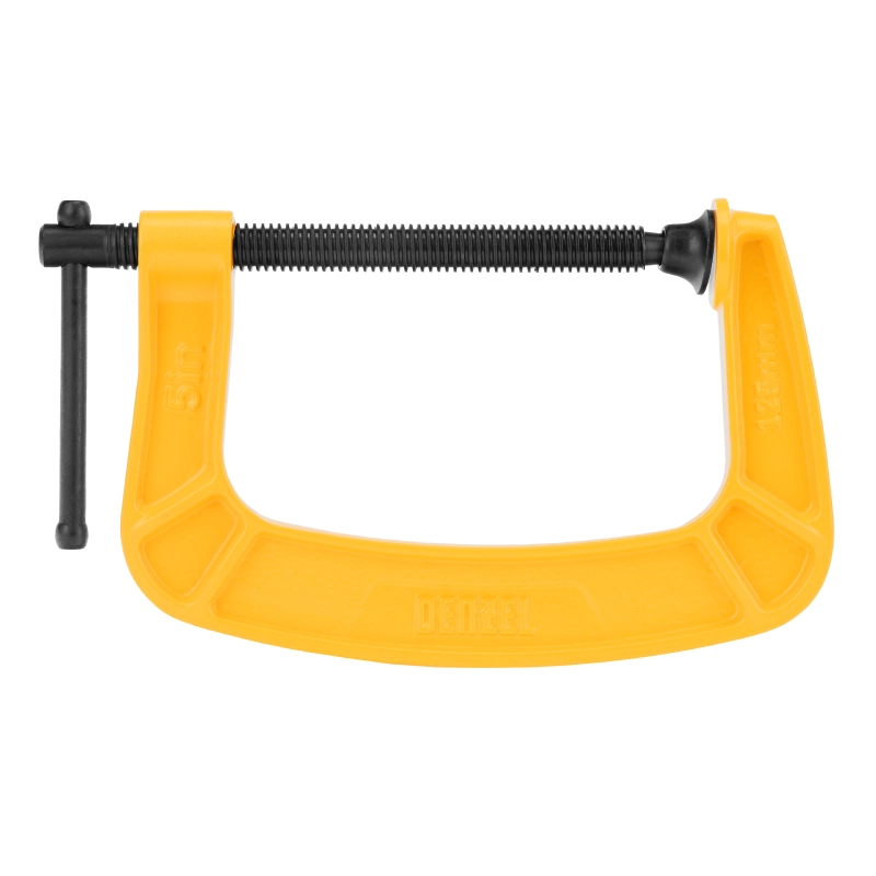 Струбцина G-образная, усиленная, 125 мм Denzel (20644)