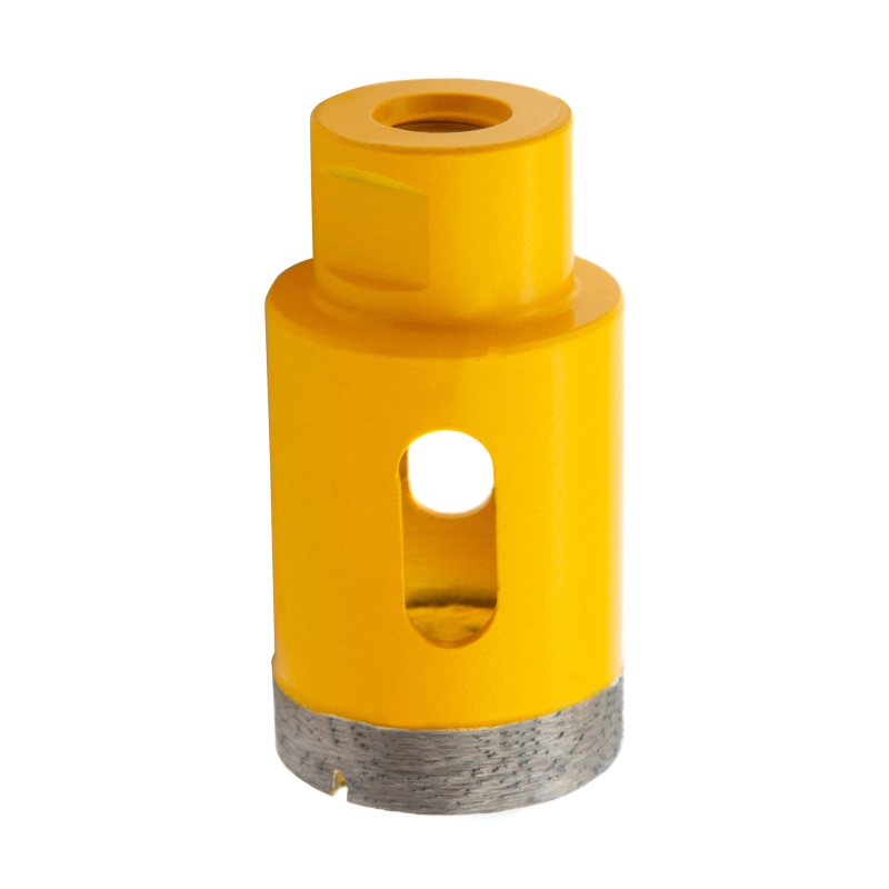 Сверло алмазное по керамограниту, 40 мм, мокрая резка, М14 Denzel (72687)