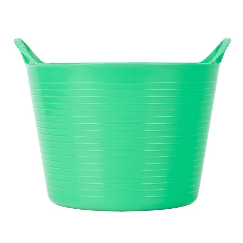 Ведро гибкое сверхпрочное, 14 л, зеленое, Сибртех (67501)
