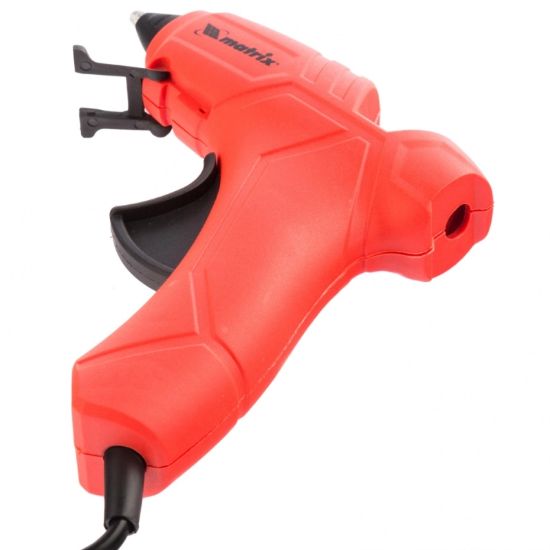 Клеевой пистолет, 7 мм, 15 (40) Вт, 5 г/мин Matrix (93001)