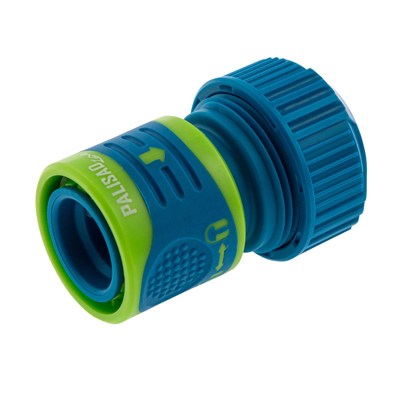 Соединитель для шланга 3/4 двухкомпонентный Palisad Luxe (66241)