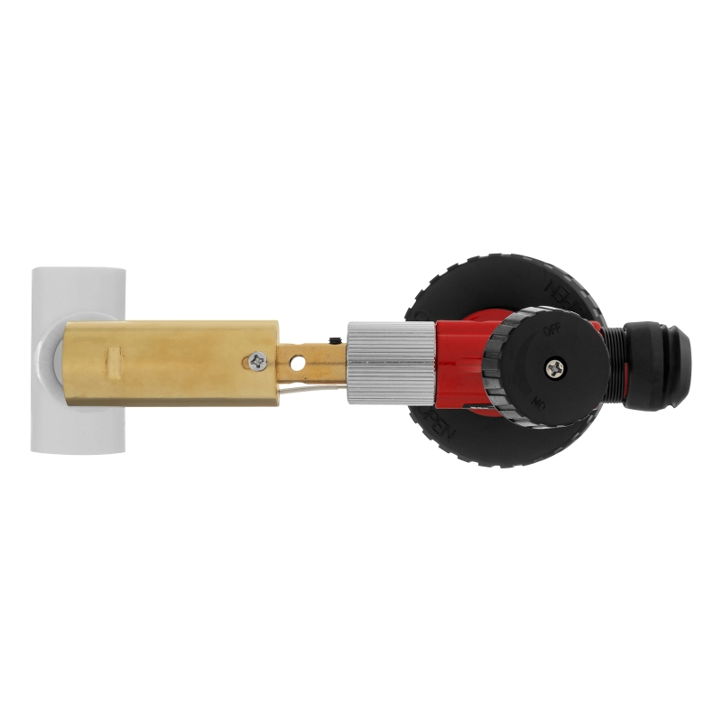 Профессиональная горелка на газовый баллон, пьезоподжиг, металлический корпус Matrix (91426)