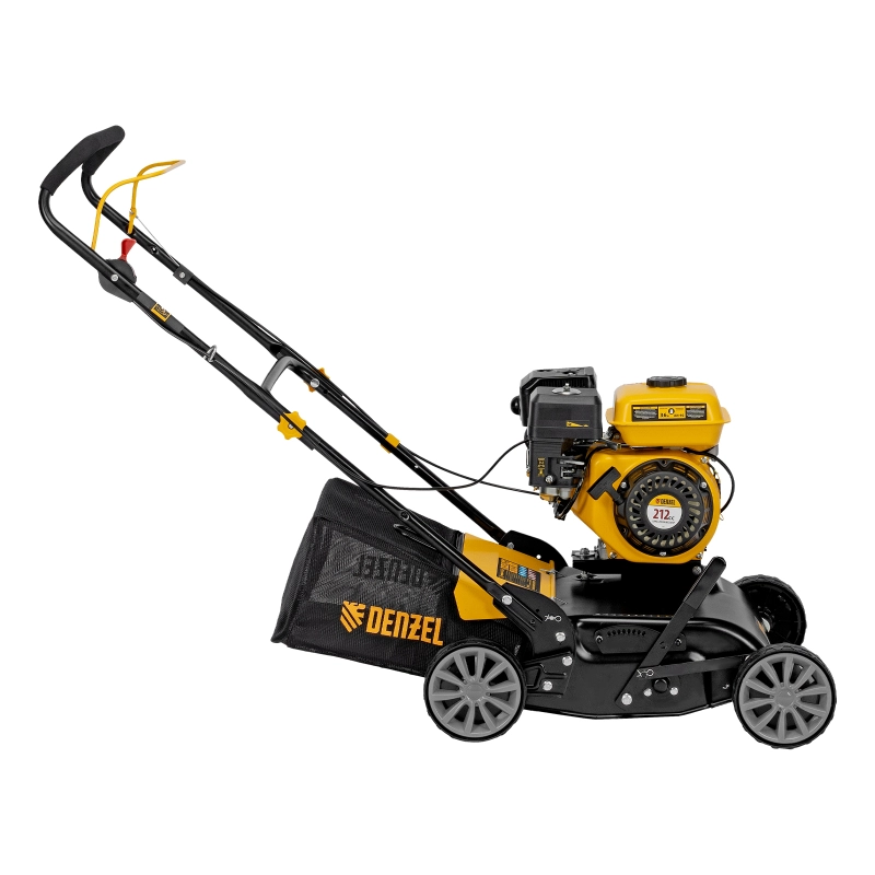Скарификатор-аэратор бензиновый SAG-400, 212 см3, -15/+10 мм, 40 см Denzel (57802)