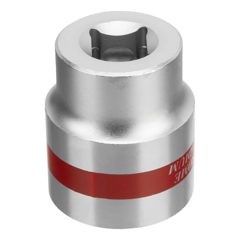 Головка торцевая, 27 мм, шестигранная, CrV, под квадрат 1/2, хромированная Matrix (13127)