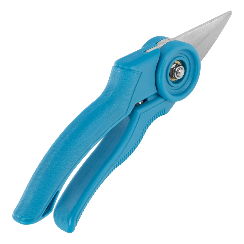 Секатор цветочный, 215 мм, регулировка захвата, пластиковые рукоятки, LUXE Palisad (60458)