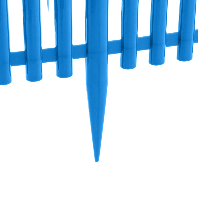 Забор декоративный "Гибкий", 24 х 300 см, голубой, Palisad (65019)