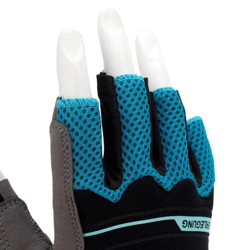 Перчатки комбинированные облегченные, открытые пальцы, AKTIV, размер L (9) Gross (90309)