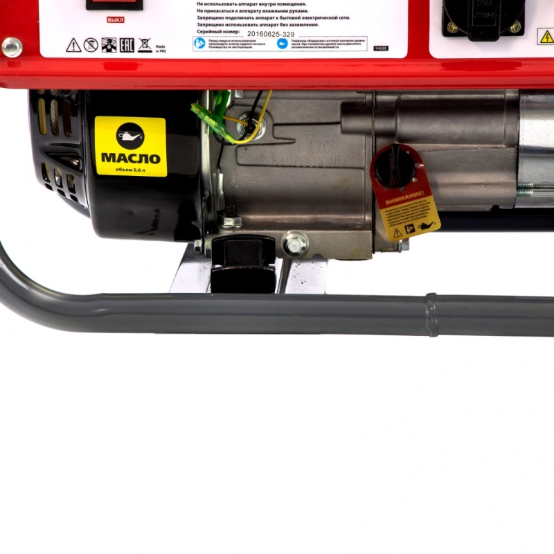 Генератор бензиновый LK 3500, 2.8 кВт, 230 В, бак 15 л, ручной старт Kronwerk (94688)