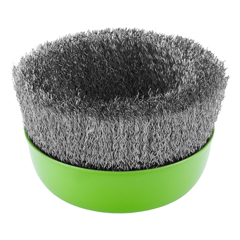 Щетка для УШМ, 125 мм, М14, "чашка", витая проволока Сибртех (746067)