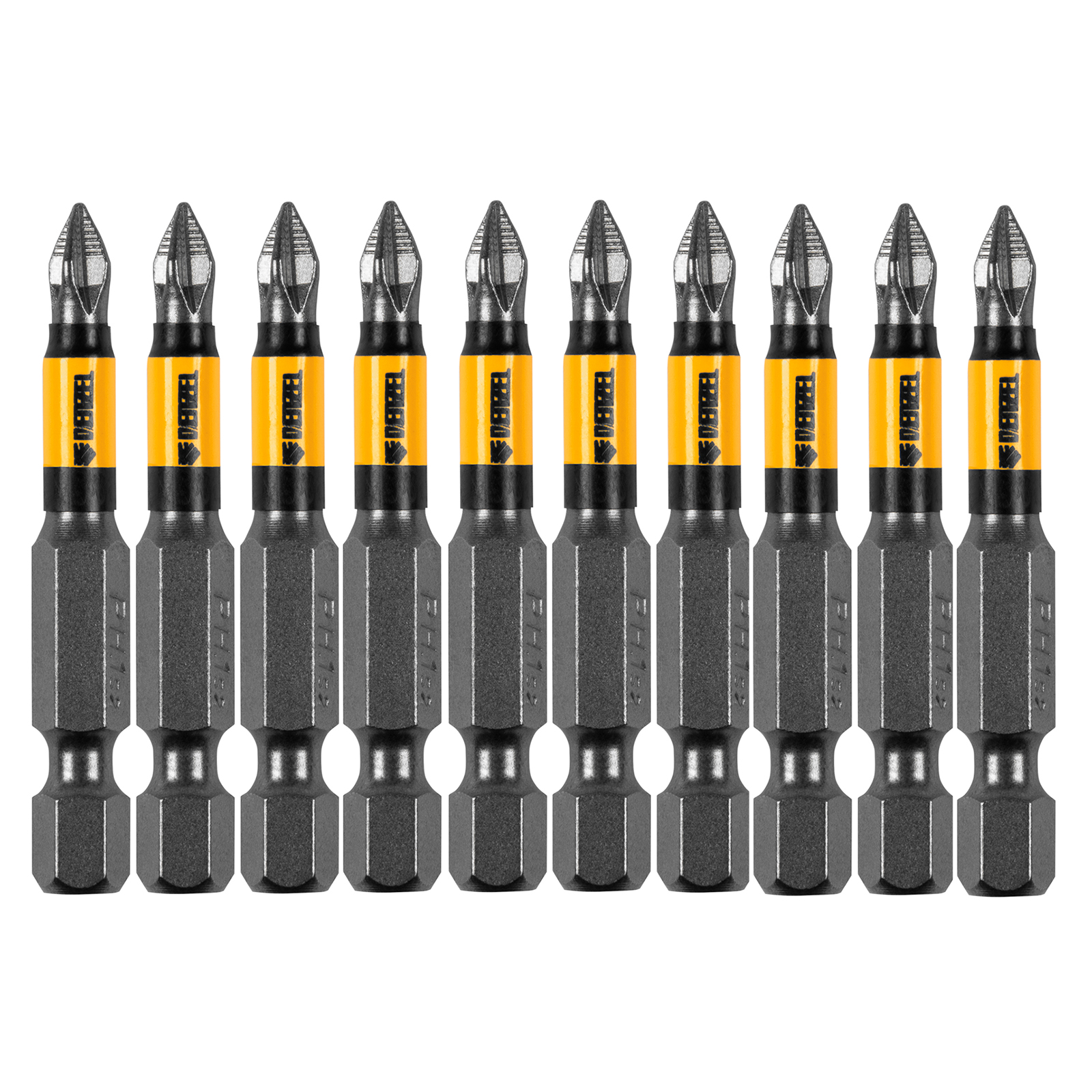 Бита PH1х50, сталь S2, цилиндр., 10 шт. Е 6,3 Denzel (11648)