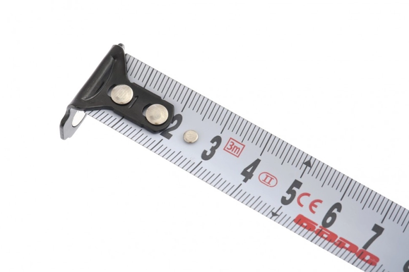 Рулетка Вектор 3 м х 19 мм,утолщенное полотно,магнитный зацеп,обрезиненный корпус Барс (32540)