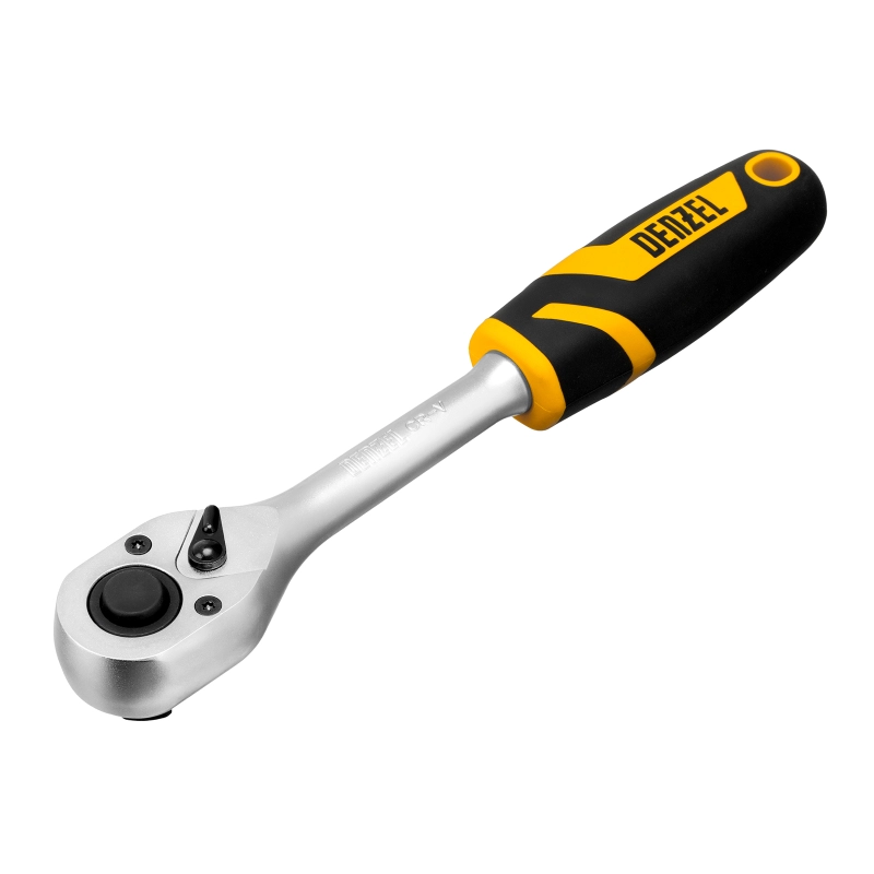 Набор инструментов, 1/2", 1/4", CrV, S2, пластиковый кейс, 94 предмета Denzel (15813)