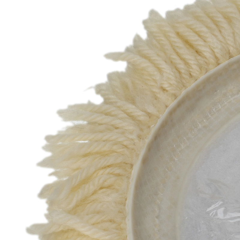 Насадка полировальная "под липучку", 125 мм, плетеная шерстяная нить Matrix (75957)