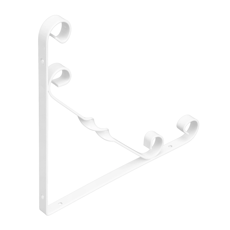 Кронштейн декоративный, 250 х 250 мм, белый Сибртех (94052)