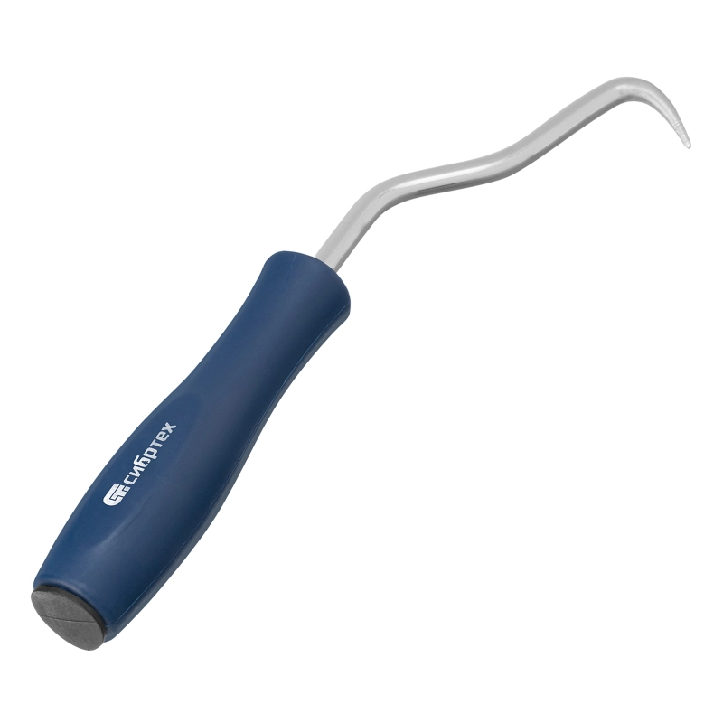 Крюк для вязки арматуры, 210 мм, пластиковая рукоятка Сибртех (84879)