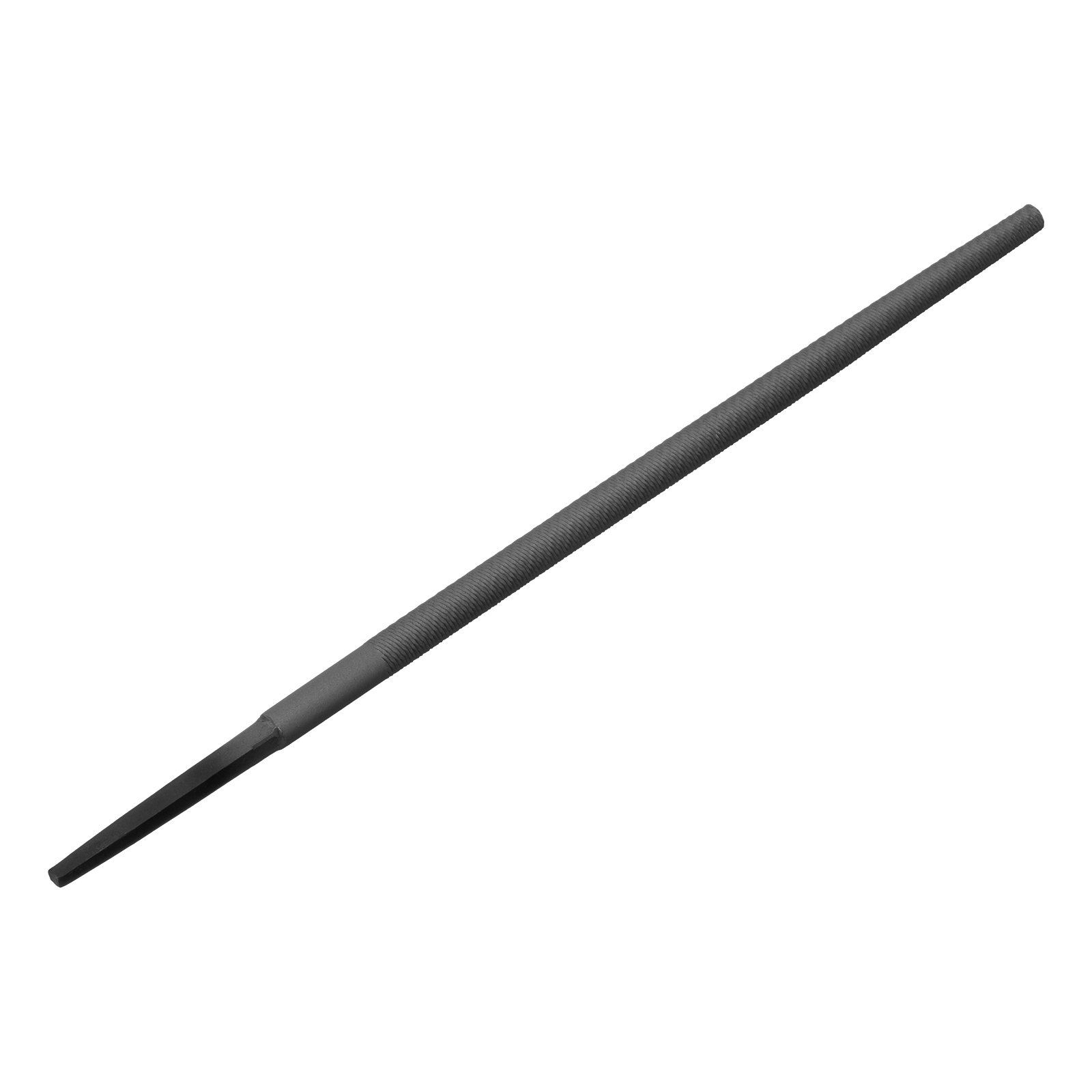 Напильник, 200 мм, №2, круглый, сталь У13А Сибртех (161627)