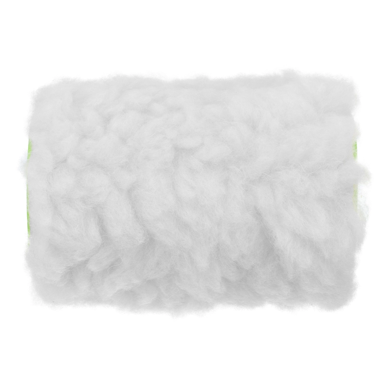 Валик сменный с натуральным мехом, 100 мм, ворс 12 мм, D 48 мм, D ручки 6 мм, Сибртех (80126)