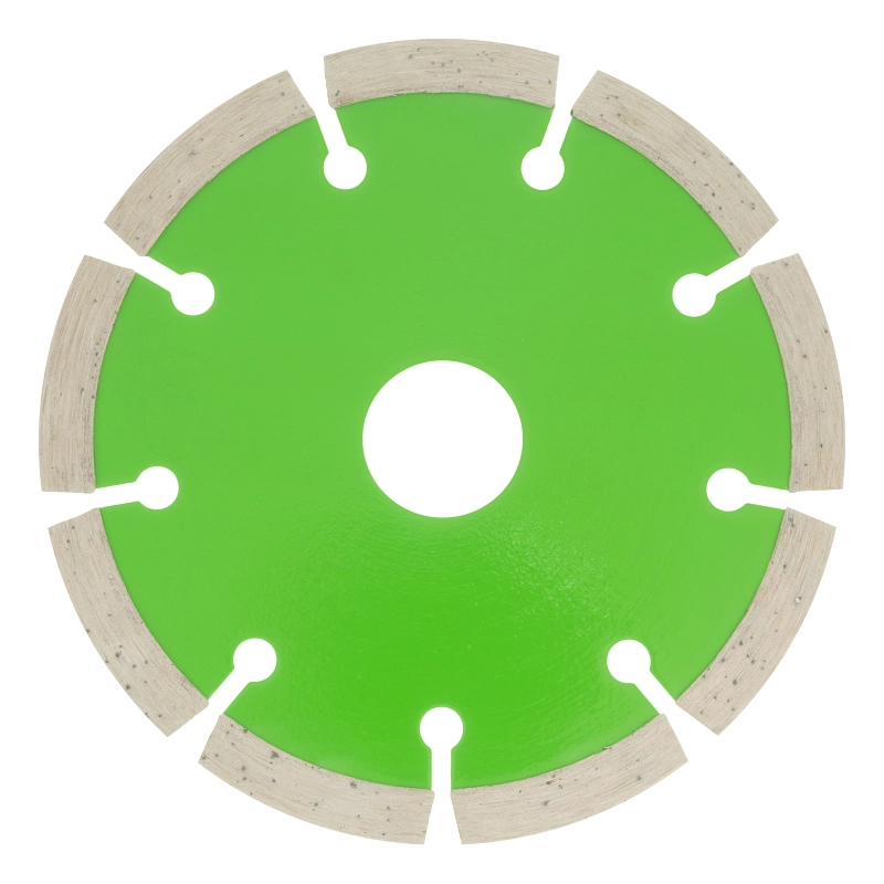 Диск алмазный, отрезной сегментный, 115 х 22.2 мм, сухая резка Сибртех (731007)