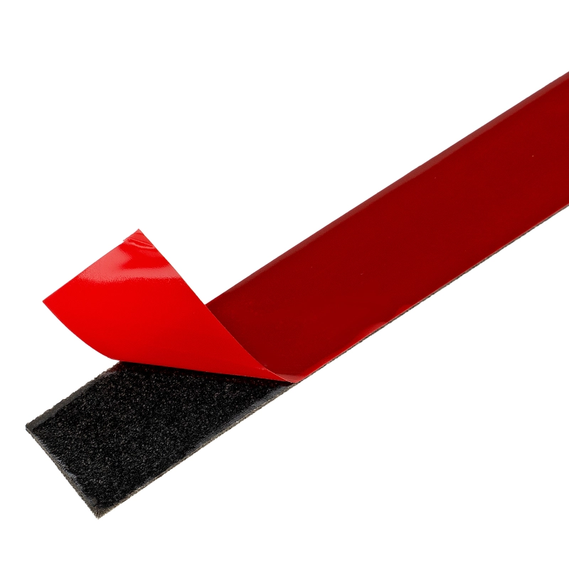 Лента клейкая на вспененной основе, двусторонняя черная усиленная, 12 мм х 5 м Matrix (89083)