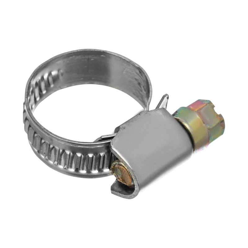 Хомуты нержавеющая сталь, Стандартное болтовое крепление 12-20 мм, 100 штук в упаковке, ширина 9 мм Сибртех (47578)