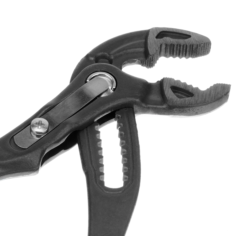 Клещи переставные, кнопочный механизм, обливные рукоятки, 180 мм Gross (15711)