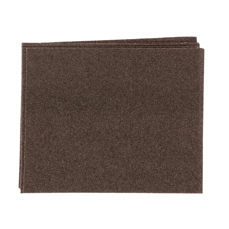 Шлифлист на тканевой основе, P 46, 230 х 280 мм, 10 шт, влагостойкий Сибртех (756357)