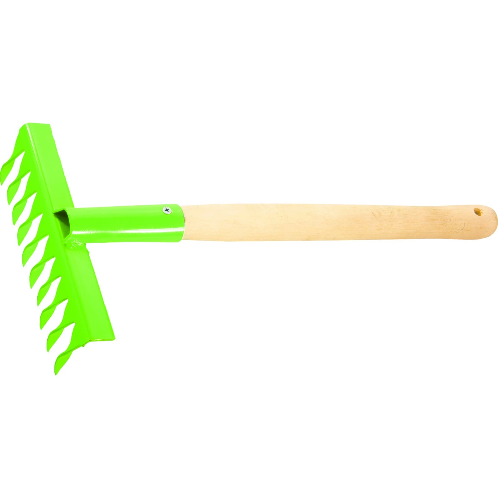 Грабли витые 10-зубые, 200х390 мм, стальные, деревянная рукоятка Palisad (617627)