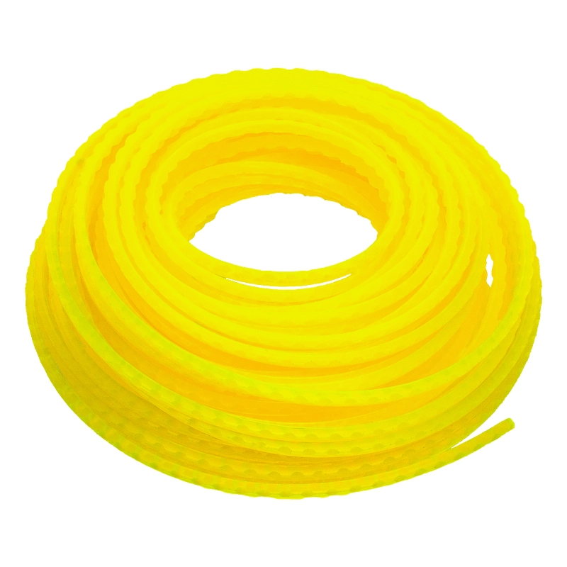 Леска для триммера зубчатый квадрат, 3мм х 15м, блистер FLEX CORD,  Denzel (96215)