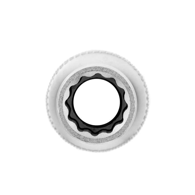 Головка торцевая, 11 мм, двенадцатигранная, CrV, под квадрат 1/2, хромированная Stels (13653)