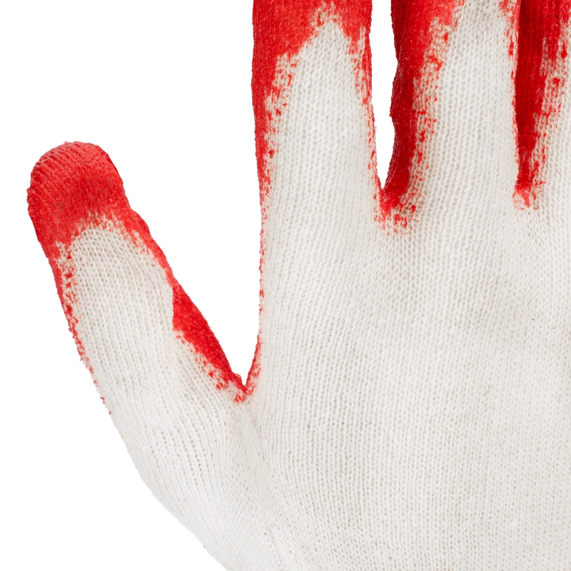 Перчатки х/б, латексный облив, 13 класс, 36 гр (67724)