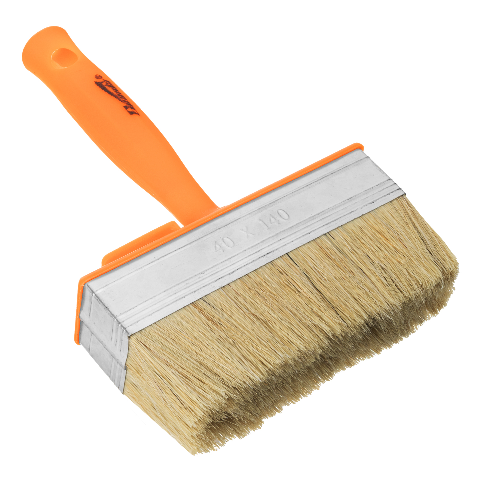 Кисть-ракля, 40х140 мм, натуральная щетина, пластмассовый корпус, пластмассовая ручка Sparta (841069)