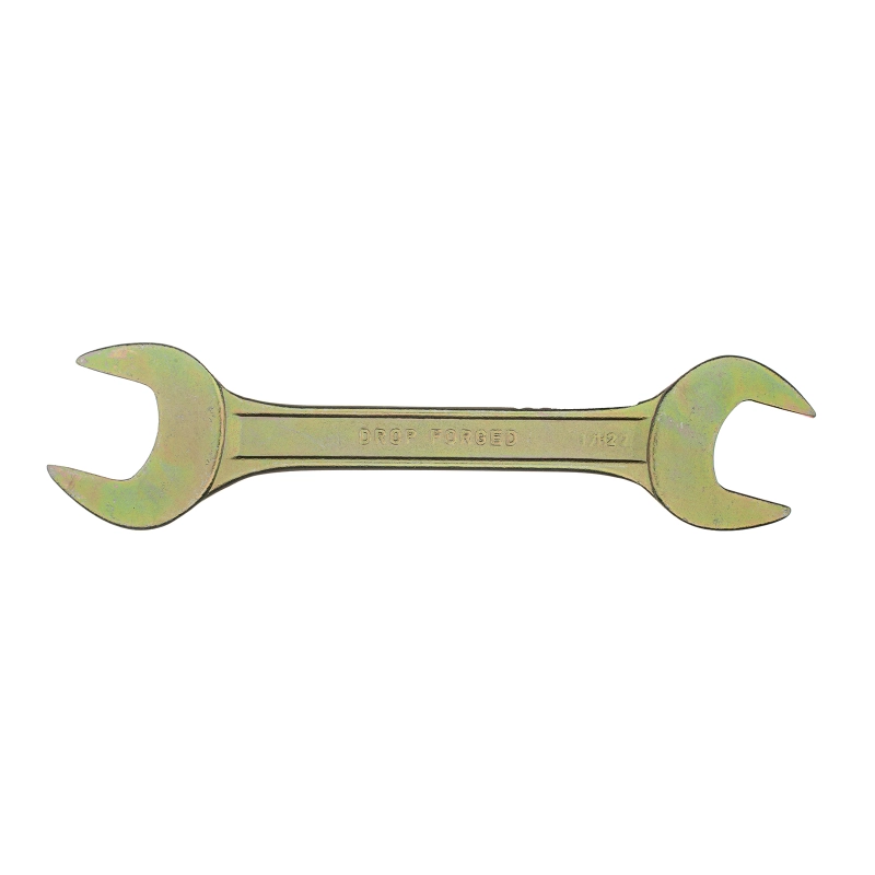 Ключ рожковый, 30 х 32 мм, желтый цинк Сибртех (14315)