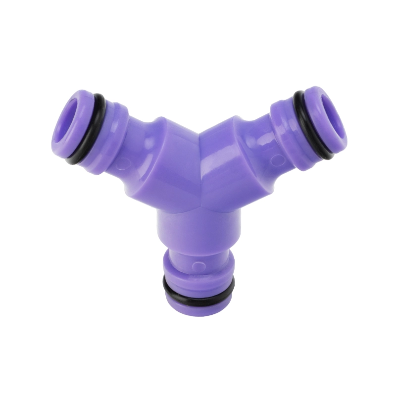 Тройник для разветвления или соединения, штуцерный, пластмассовый Palisad (66468)