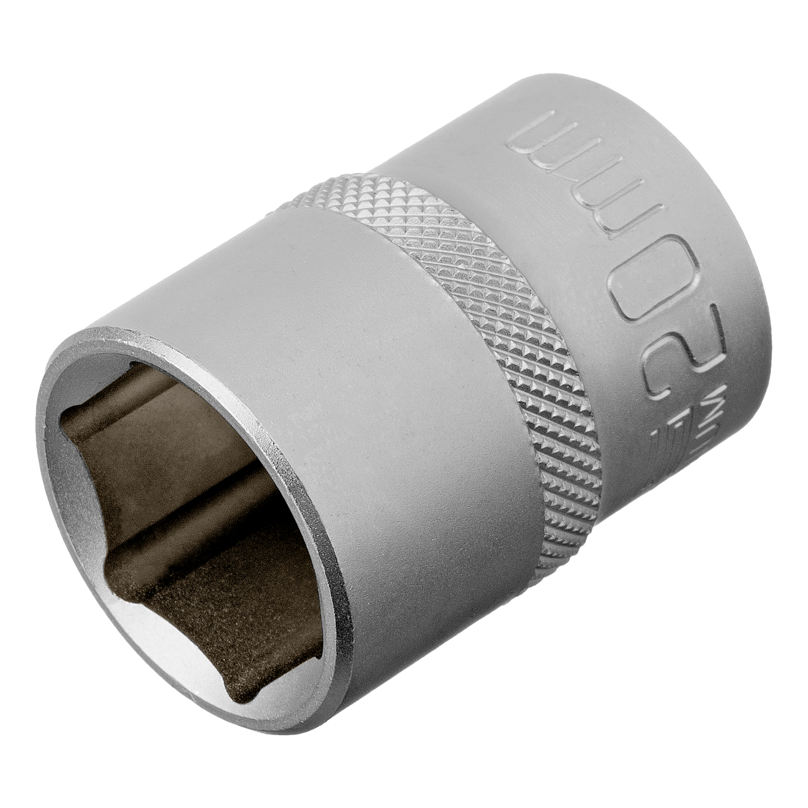 Головка торцевая, 20 мм, шестигранная, CrV, под квадрат 1/2 Stels (13831)