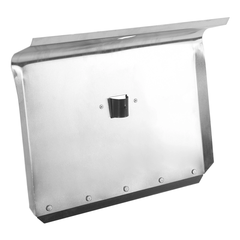 Лопата для уборки снега тротуарная, алюминиевая, 500 х 400 мм, без черенка, Сибртех (61657)