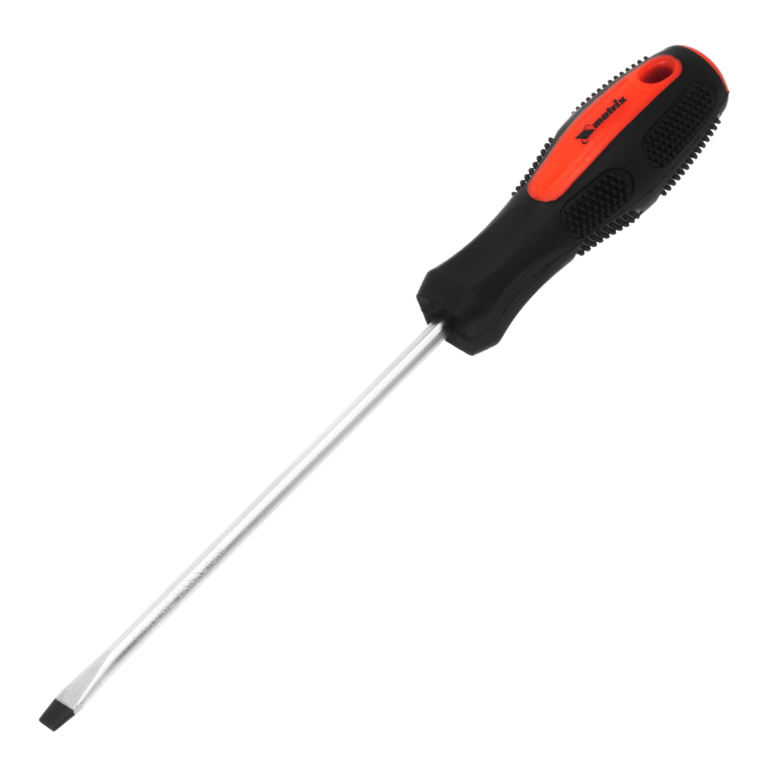 Отвертка Anti-Slip, SL6 х 150 мм, CrV, двухкомпонентная рукоятка Matrix (12222)