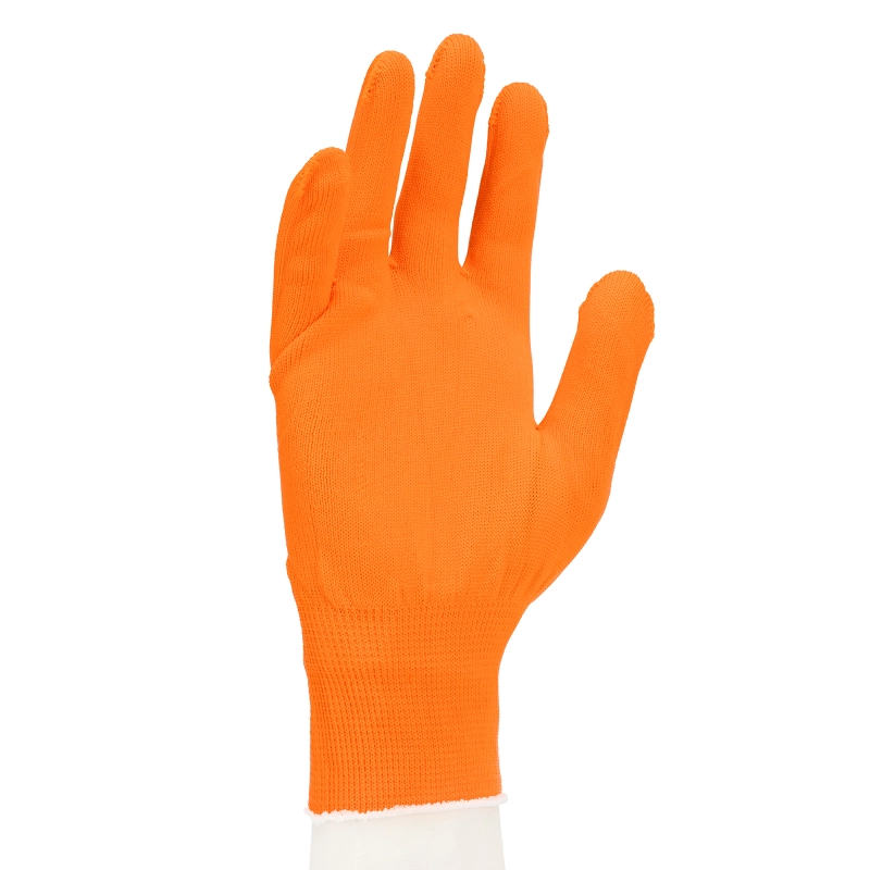 Перчатки Нейлон, 13 класс, оранжевые, XL (67840)