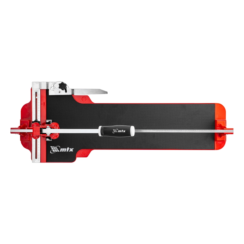 Плиткорез ручной монорельсовый 600 х 14 мм, ходовая каретка,9/4 рег. подшипников, литая станина// MTX (87591)