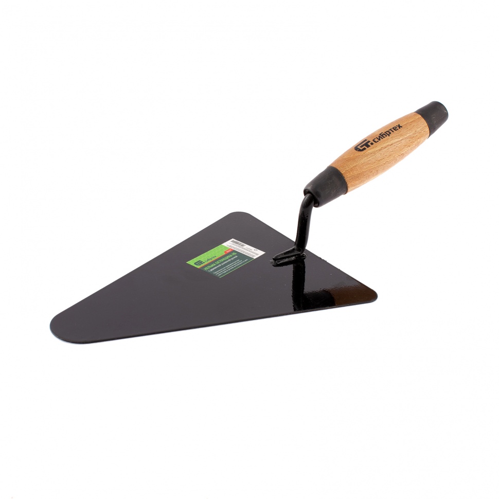 Кельма бетонщика стальная, деревянная усиленная ручка Сибртех (86247)