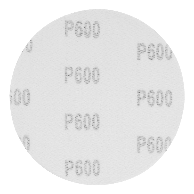 Круг абразивный на ворсовой подложке под "липучку", P 600, 125 мм, 10 шт Matrix (73876)