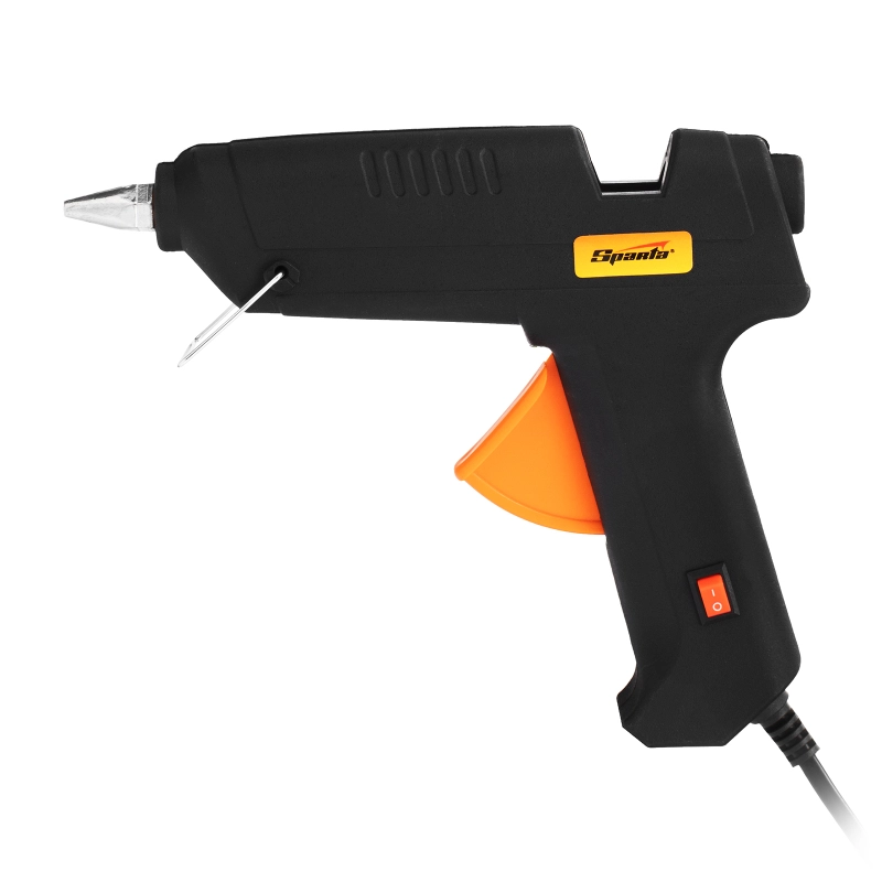 Набор клеевых пистолетов в кейсе, 7/11 мм, 20/100 Вт, 3/8 г/мин, выключатель Sparta (93038)