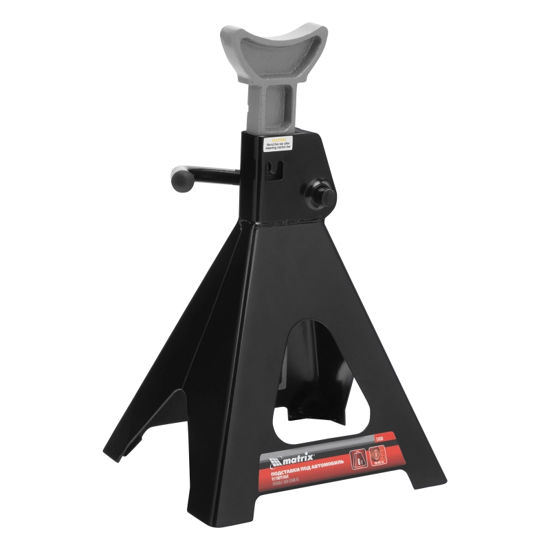 Подставки под машину регулируемые, 6 т, H подъема 400-605 мм, 2 шт Matrix (51630)