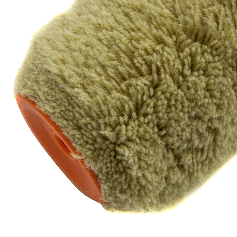 Валик сменный "Фасадные работы", 180 мм, ворс 18 мм, D 48 мм,D ручки - 6 мм, полиакрил, полиэстер Сибртех (80209)