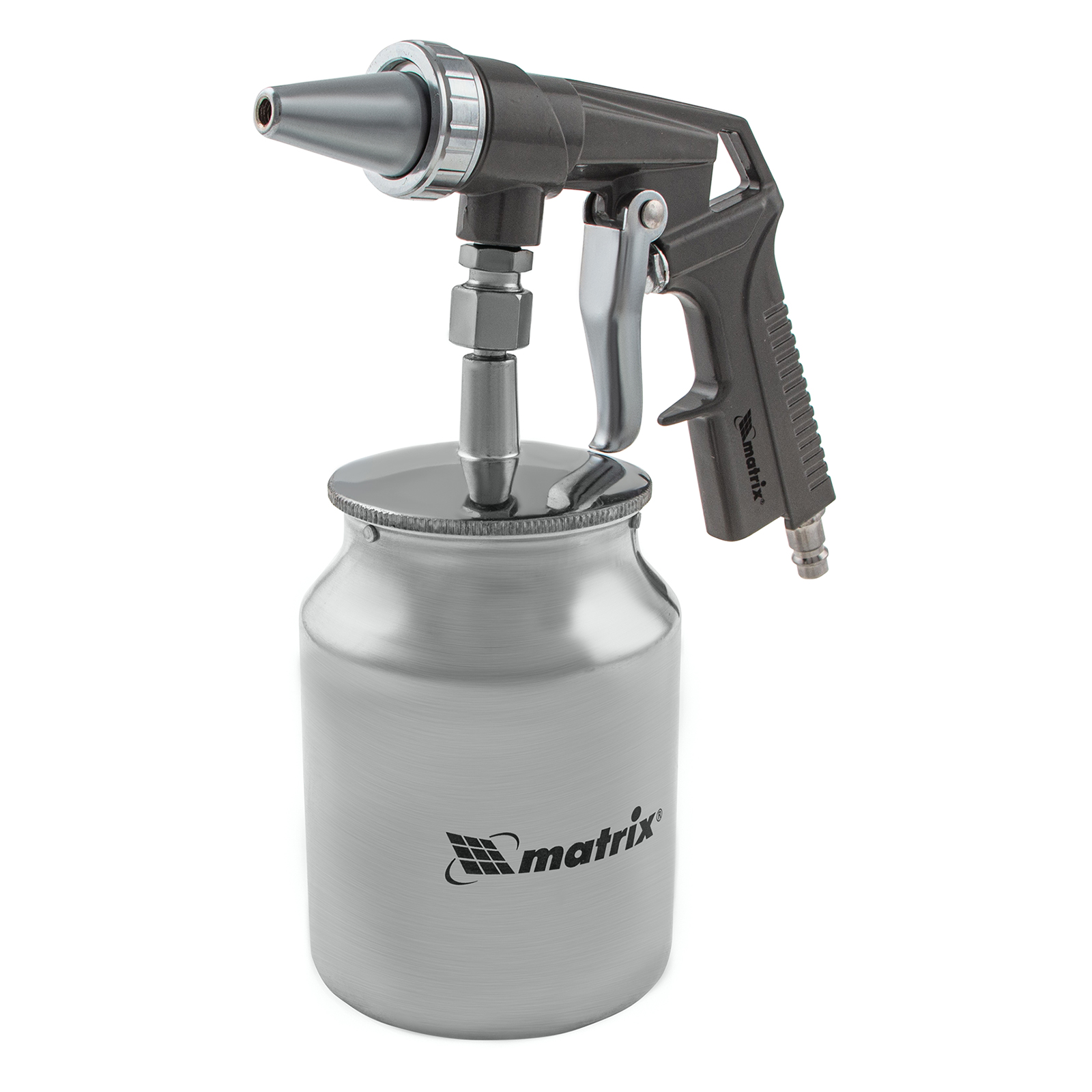 Пистолет пескоструйный с нижним бачком, пневматический Matrix (57326)