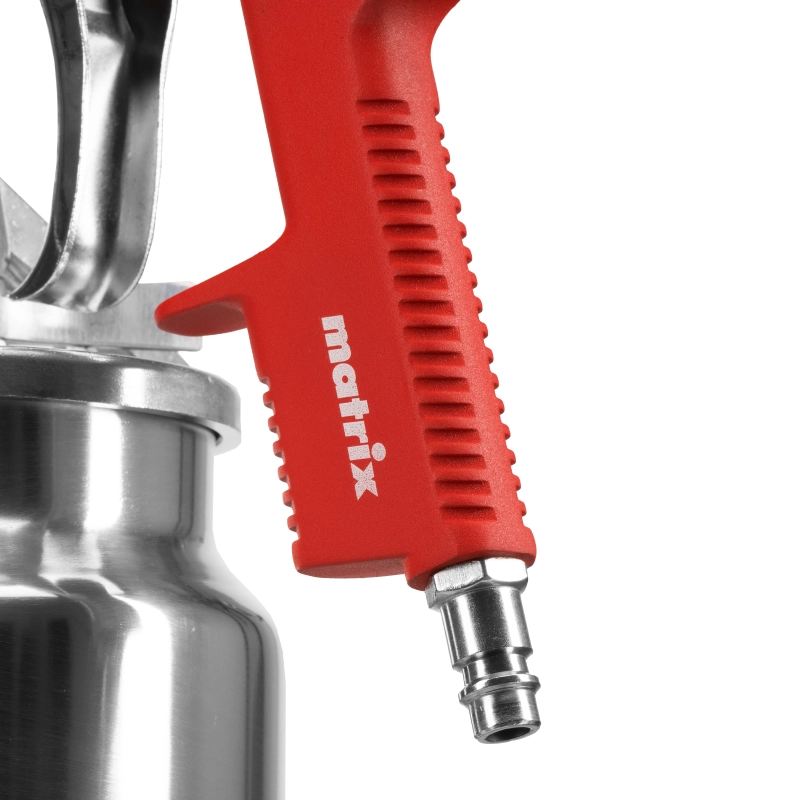 Краскораспылитель HVLP пневмат. с нижним бачком V= 1 л, сопло диаметром 1.4 мм Matrix (57319)