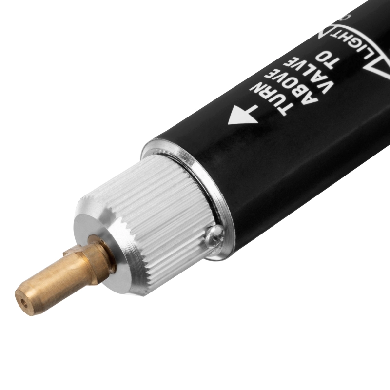 Горелка газовая, тип "Карандаш" + 2 насадки для пайки, 200 мм Sparta (914185)