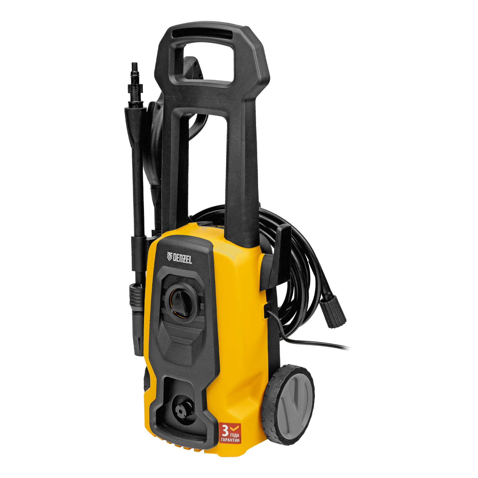 Моечная машина высокого давления R-125, 1500 Вт, 125 бар, 350 л/ч// Denzel (58259)