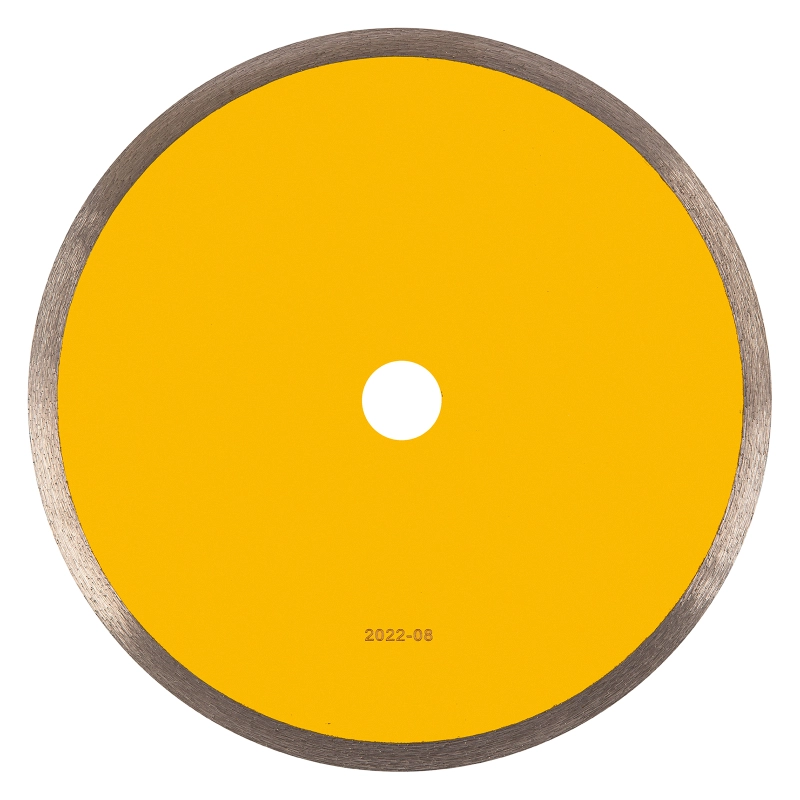 Диск алмазный сплошной, супертонкий, 250 х 25,4 мм, горячее прессование, мокрое резание Denzel (73160)