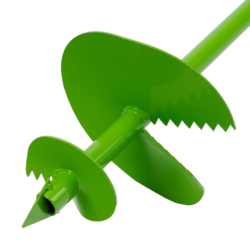 Бур садовый шнековый, 1085 мм, диаметр 200 мм, Сибртех (64503)